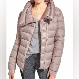 Athleta Women's Puffer Jacket Dusty Rose- size M